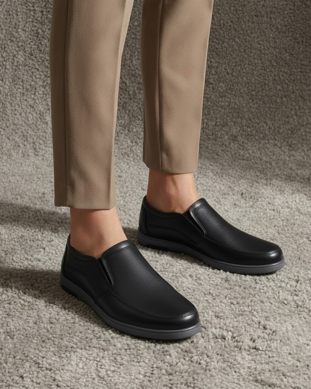 leather style slip on shoes for men Pakistan - Mag Lifestyle